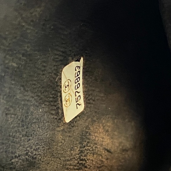 CHANEL Black Logo Pouch - Picture 12 of 12